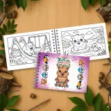 Livro infantil de colorir: Turminha da Fauna Brasileira – Capivara 1