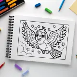 Livro infantil de colorir: Turminha da Fauna Brasileira – Arara azul 4