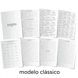 Agenda personalizada 2027 para sua marca com capa dura A5 wire-o 4