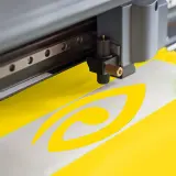 Recorte em vinil adesivo polimérico por metro linear 6